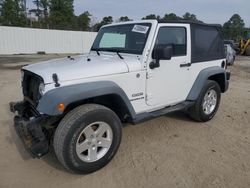 Salvage cars for sale from Copart Seaford, DE: 2012 Jeep Wrangler Sport