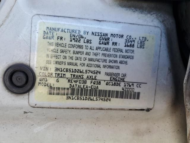 2006 Nissan Sentra 1.8