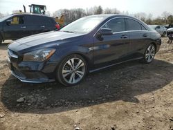 Salvage cars for sale from Copart Chalfont, PA: 2018 Mercedes-Benz CLA 250