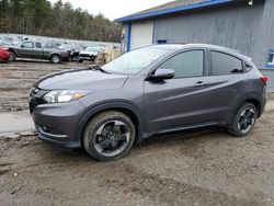 Vehiculos salvage en venta de Copart Lyman, ME: 2018 Honda HR-V EXL