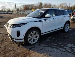 Salvage cars for sale at Chalfont, PA auction: 2020 Land Rover Range Rover Evoque SE