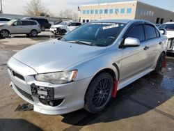 Salvage cars for sale from Copart Littleton, CO: 2011 Mitsubishi Lancer GTS