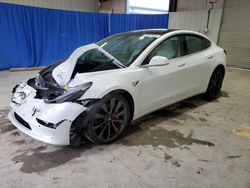 Salvage cars for sale from Copart Hurricane, WV: 2020 Tesla Model 3