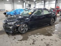 Vehiculos salvage en venta de Copart Ham Lake, MN: 2018 Honda Civic EX