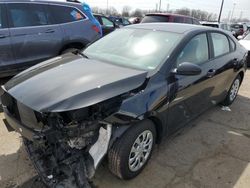 Salvage cars for sale at Woodhaven, MI auction: 2024 KIA Forte LX