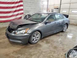 Salvage cars for sale from Copart Columbia, MO: 2011 Honda Accord LXP