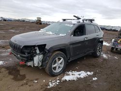 Jeep Cherokee salvage cars for sale: 2020 Jeep Cherokee Trailhawk