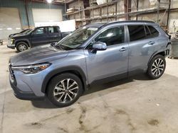 Salvage cars for sale at Eldridge, IA auction: 2022 Toyota Corolla Cross XLE