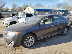 Salvage cars for sale at Wichita, KS auction: 2012 Toyota Camry Base