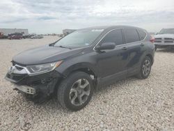 Salvage cars for sale at New Braunfels, TX auction: 2017 Honda CR-V EX