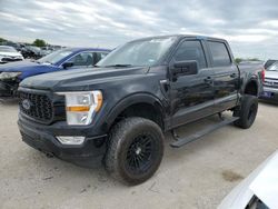 Salvage cars for sale at San Antonio, TX auction: 2022 Ford F150 Supercrew