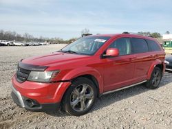 Salvage cars for sale from Copart Hueytown, AL: 2016 Dodge Journey Crossroad