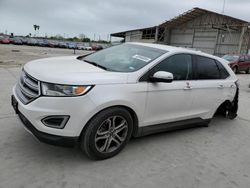Salvage cars for sale at Corpus Christi, TX auction: 2015 Ford Edge Titanium
