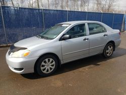 Salvage cars for sale from Copart Moncton, NB: 2007 Toyota Corolla CE