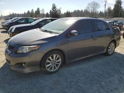 Salvage cars for sale at Graham, WA auction: 2010 Toyota Corolla Base