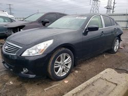 Salvage cars for sale at Elgin, IL auction: 2013 Infiniti G37