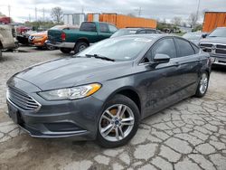 Salvage cars for sale from Copart Bridgeton, MO: 2018 Ford Fusion SE