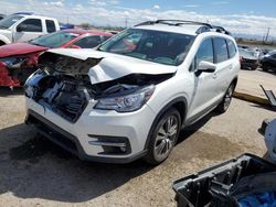 Vehiculos salvage en venta de Copart Tucson, AZ: 2019 Subaru Ascent Limited