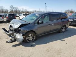 Salvage cars for sale at Fort Wayne, IN auction: 2012 Honda Odyssey EXL
