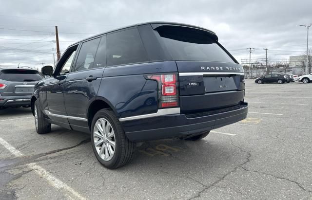 2017 Land Rover Range Rover HSE