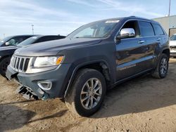 Vehiculos salvage en venta de Copart Woodhaven, MI: 2014 Jeep Grand Cherokee Limited