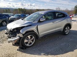 Salvage cars for sale at West Warren, MA auction: 2018 Honda HR-V LX