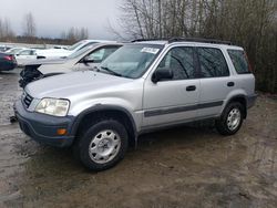 Salvage cars for sale from Copart Arlington, WA: 1999 Honda CR-V LX