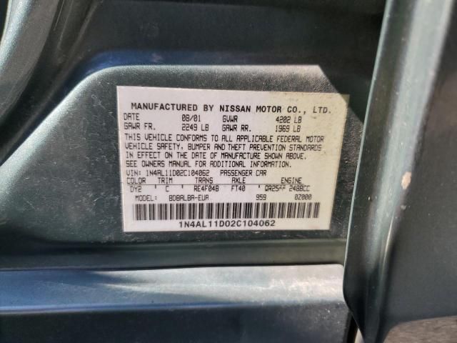 2002 Nissan Altima Base