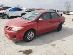 Salvage cars for sale from Copart Kansas City, KS: 2013 Toyota Corolla Base