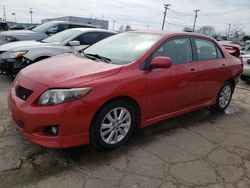 Salvage cars for sale from Copart Chicago Heights, IL: 2010 Toyota Corolla Base