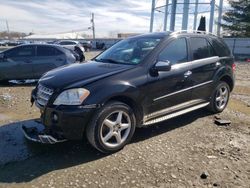 Mercedes-Benz salvage cars for sale: 2010 Mercedes-Benz ML 550 4matic