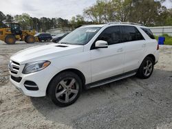 Mercedes-Benz GLE 350 salvage cars for sale: 2016 Mercedes-Benz GLE 350