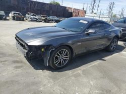 Vehiculos salvage en venta de Copart Wilmington, CA: 2015 Ford Mustang GT