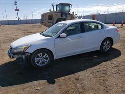 Salvage cars for sale at Greenwood, NE auction: 2010 Honda Accord LXP