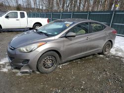 Salvage cars for sale at Candia, NH auction: 2011 Hyundai Elantra GLS