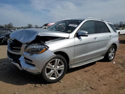 Mercedes-Benz ML 350 4matic salvage cars for sale: 2013 Mercedes-Benz ML 350 4matic