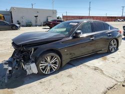 Vehiculos salvage en venta de Copart Sun Valley, CA: 2014 Infiniti Q50 Base