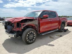 Salvage cars for sale at San Antonio, TX auction: 2023 Toyota Tundra Crewmax Limited