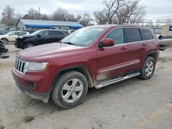 Salvage cars for sale from Copart Wichita, KS: 2013 Jeep Grand Cherokee Laredo