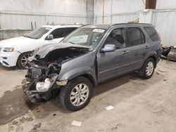 Salvage cars for sale at Milwaukee, WI auction: 2005 Honda CR-V SE