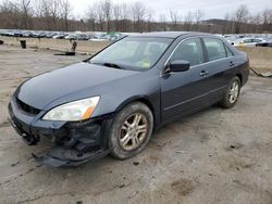 Honda Accord EX salvage cars for sale: 2007 Honda Accord EX