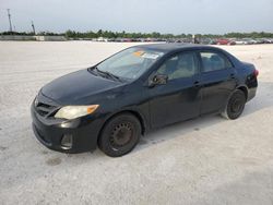 Toyota Corolla salvage cars for sale: 2011 Toyota Corolla Base