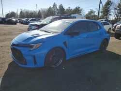Salvage cars for sale at Denver, CO auction: 2024 Toyota GR Corolla Core