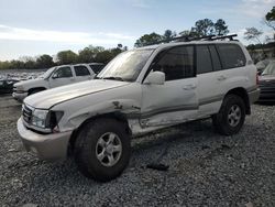 Toyota salvage cars for sale: 2002 Toyota Land Cruiser