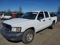 Salvage cars for sale from Copart Woodburn, OR: 2008 Dodge Dakota Quattro