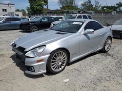 Mercedes-Benz SLK 350 salvage cars for sale: 2010 Mercedes-Benz SLK 350