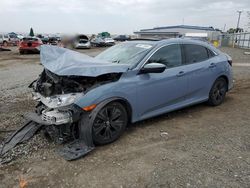 Salvage cars for sale at San Diego, CA auction: 2019 Honda Civic EX