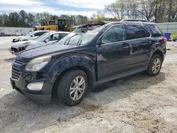 Vehiculos salvage en venta de Copart Fairburn, GA: 2017 Chevrolet Equinox LT