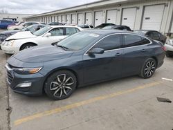 Chevrolet salvage cars for sale: 2021 Chevrolet Malibu RS