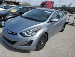 Salvage cars for sale at Cahokia Heights, IL auction: 2016 Hyundai Elantra SE